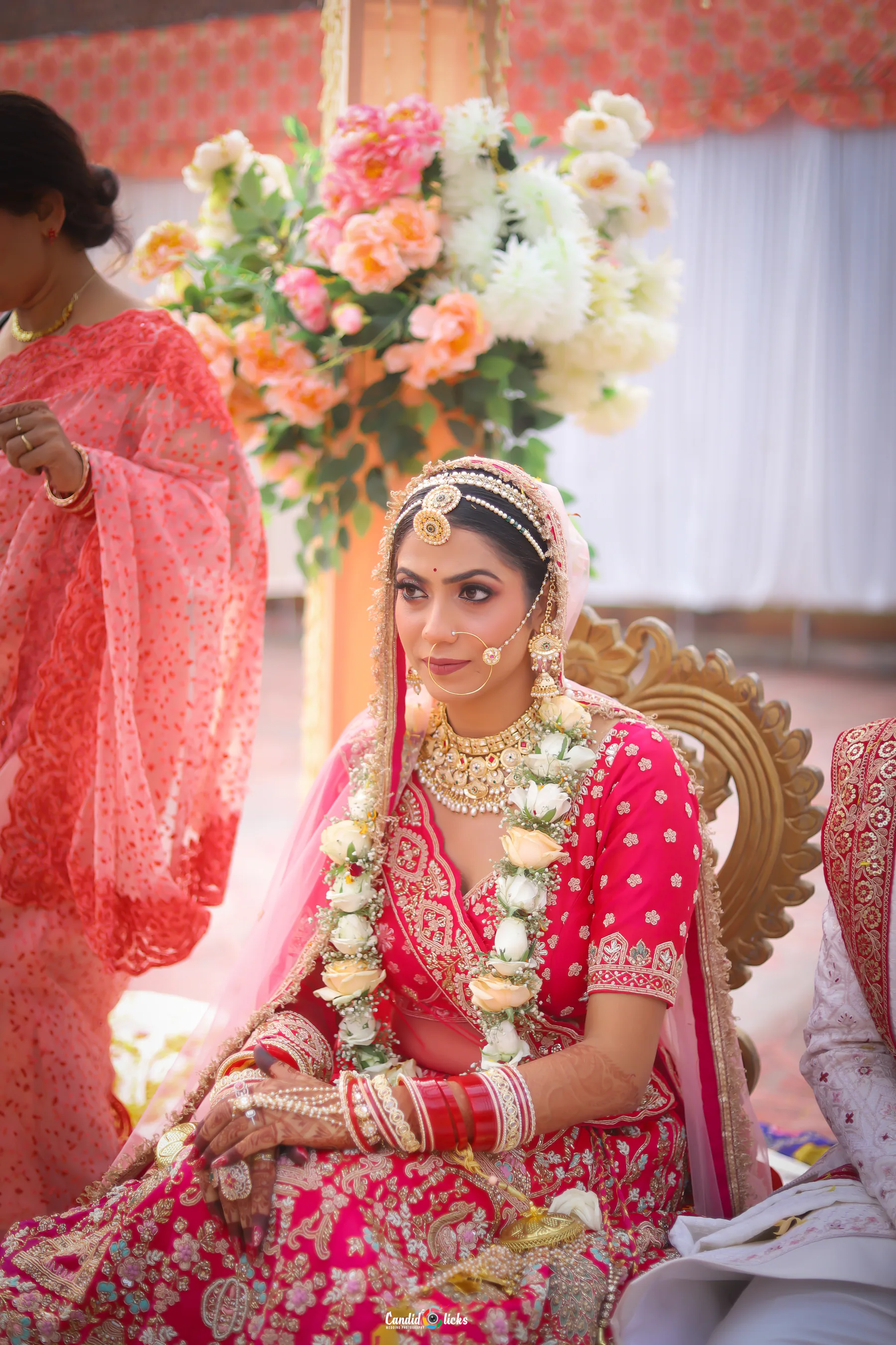 Wedding celebration photographed by Candid Clicks